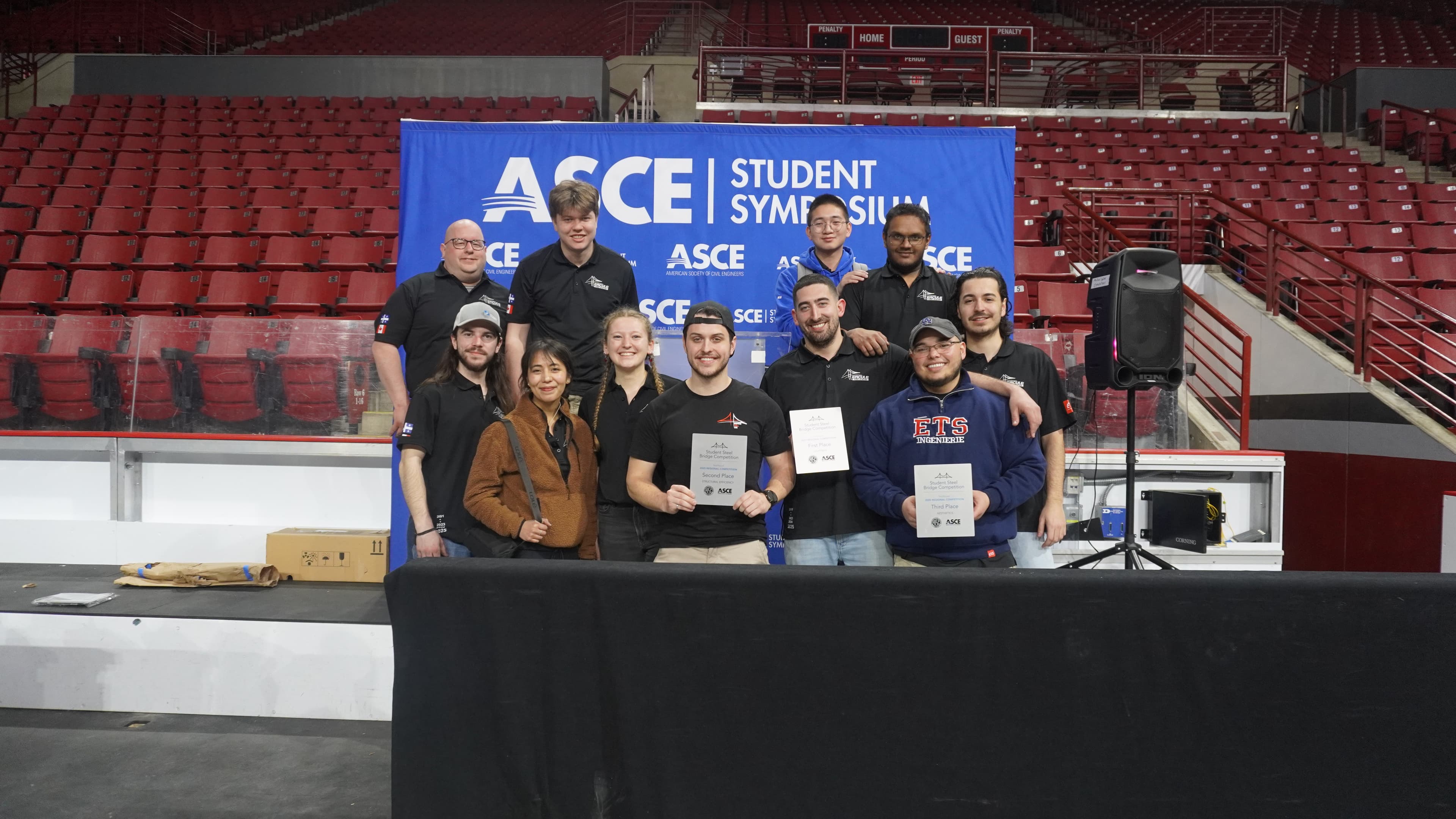 Remise des prix à la compétition américaine de 2025