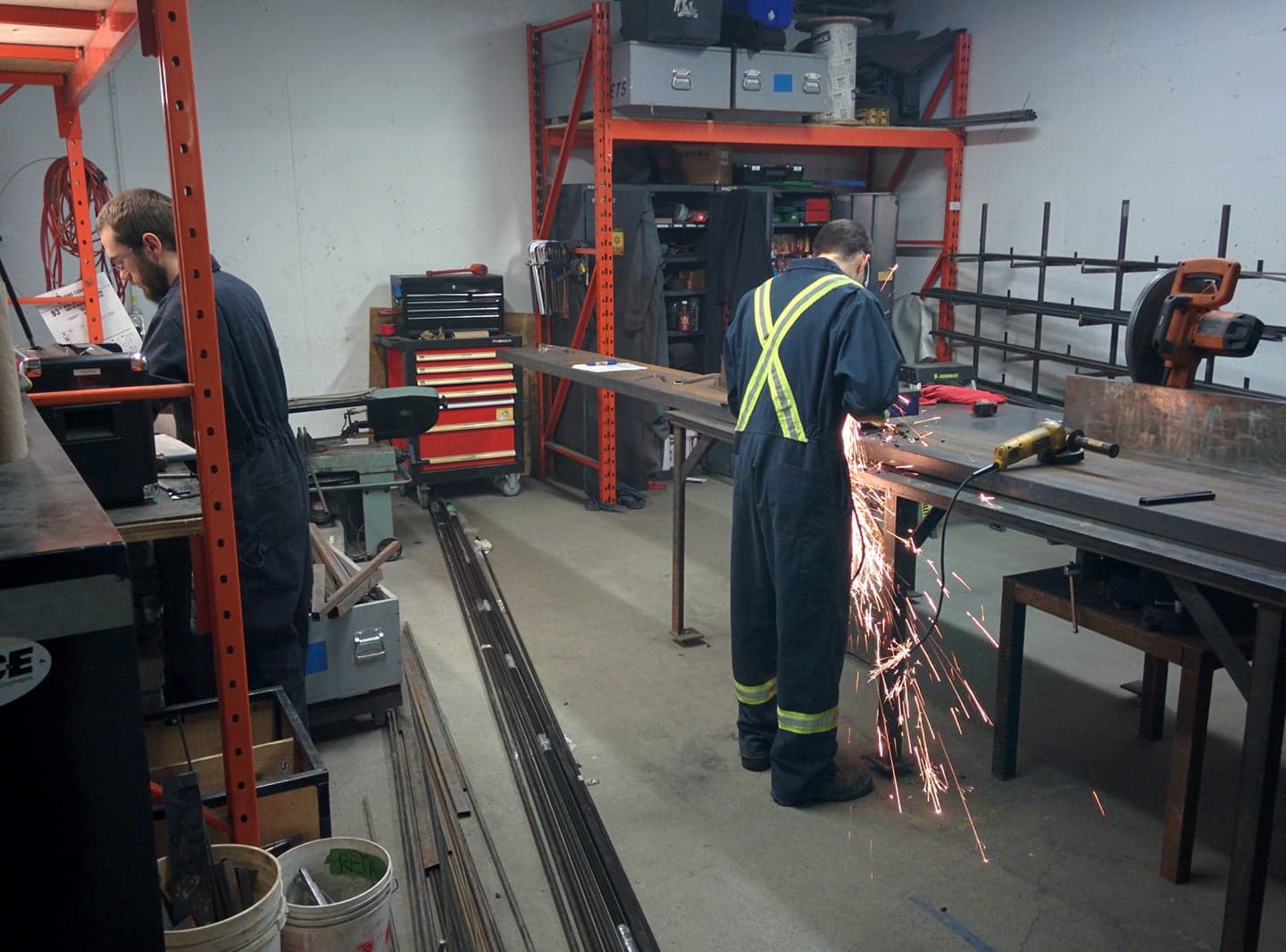 Début de la fabrication